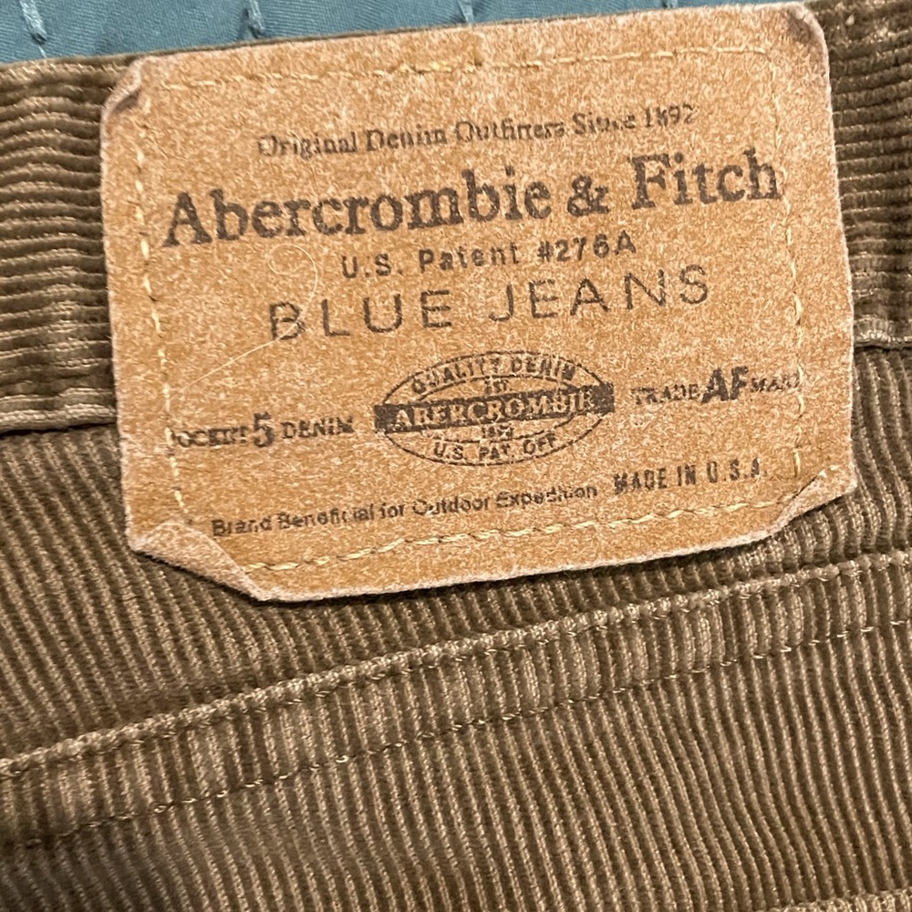 Vintage Abercrombie & Fitch Corduroy Pants